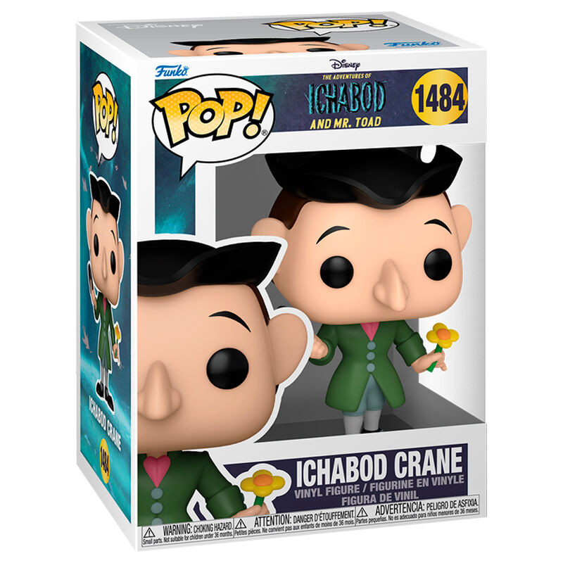 FUNKO POP! 1484 Ichabod Crane – Disney Die Abenteuer von Ichabod und Taddäus Kröte