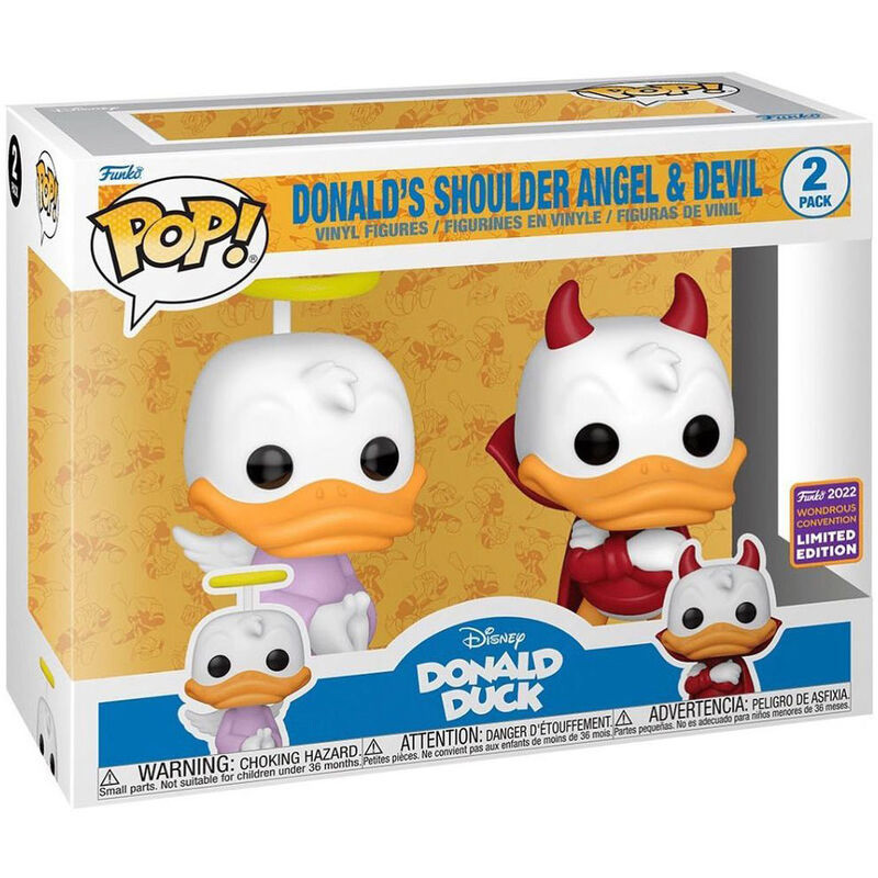 FUNKO POP! Donald Engel & Teufel Exkl. - Disney Donald