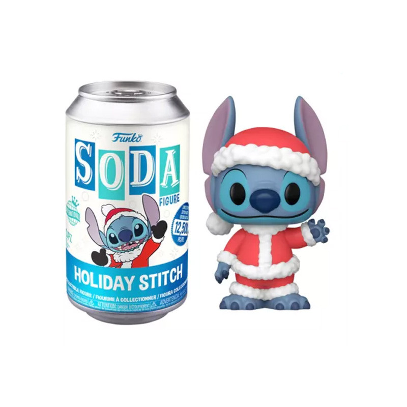 Vinyl Soda Holiday Stitch - Disney Lilo & Stitch