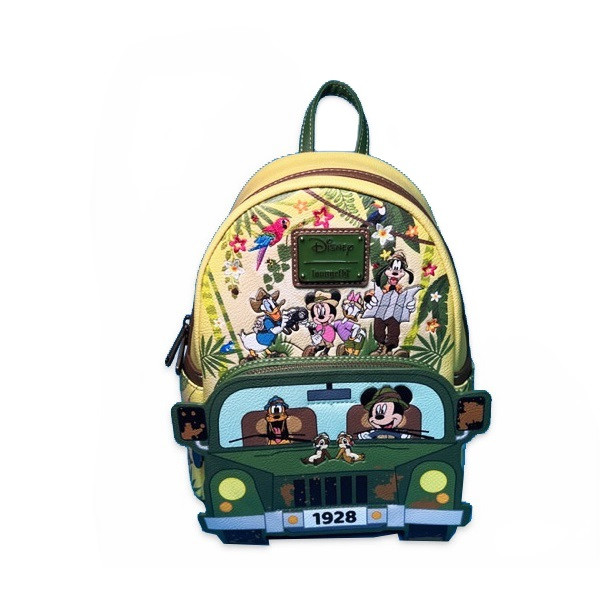 Mini-Rucksack exklusiv Mickey & Friends Dschungelexpedition - DISNEY LOUNGEFLY