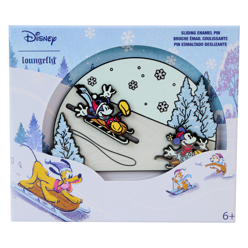 Mickey & Friends Winter Wonderland Sammelbox Pin - DISNEY LOUNGEFLY