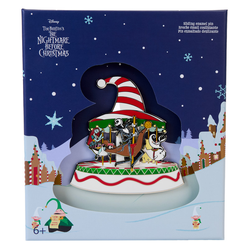 Candy Cane Carousel Sammelbox Pin - DISNEY LOUNGEFLY The Nightmare Before Christmas