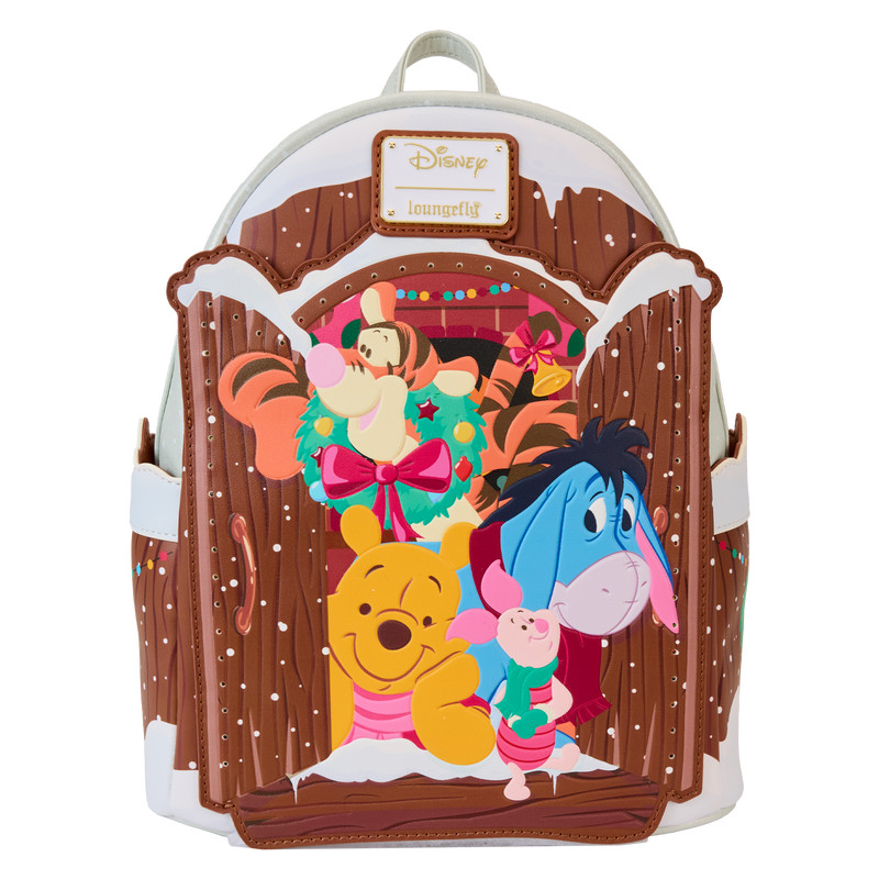 Leuchtender Mini-Rucksack „ Weihnachten “ – DISNEY LOUNGEFLY Winnie Puuh & Friends