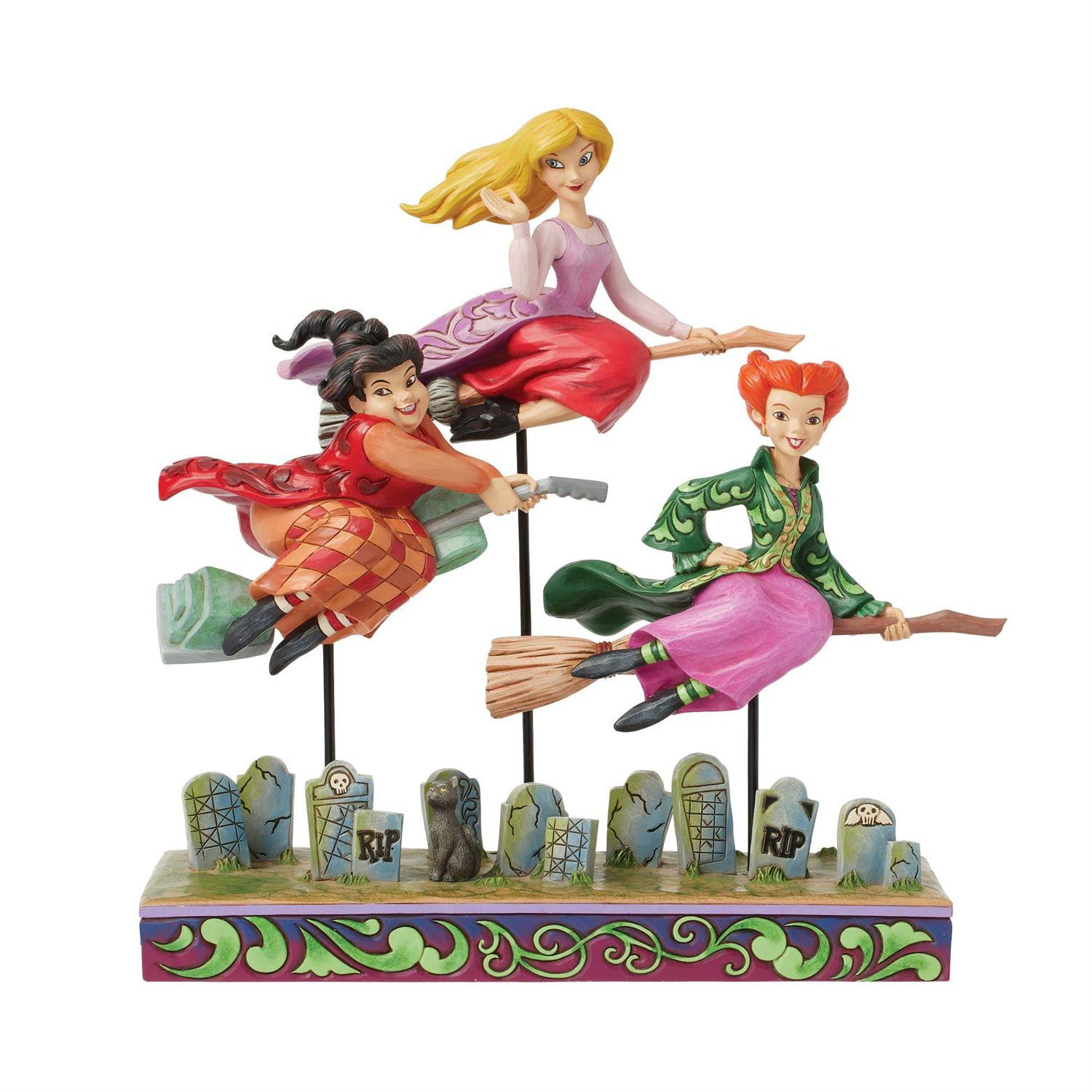 Die Sanderson Schwestern Flugfigur Hocus Pocus - DISNEY TRADITIONS