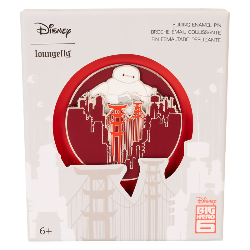 Anstecknadel „Baymax liebt San Fransokyo“ zum 10. Jubiläum – DISNEY LOUNGEFLY Baymax – Riesiges Robowabohu