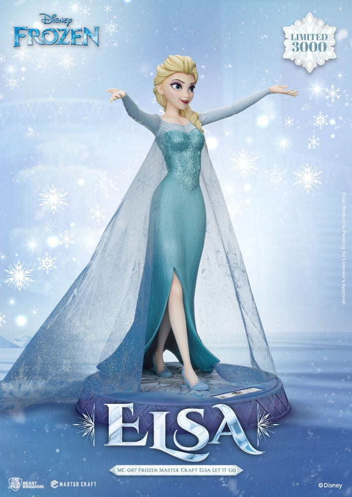 Disney Die Eiskönigin Master Craft Elsa Let It Go 40 cm große Statuette