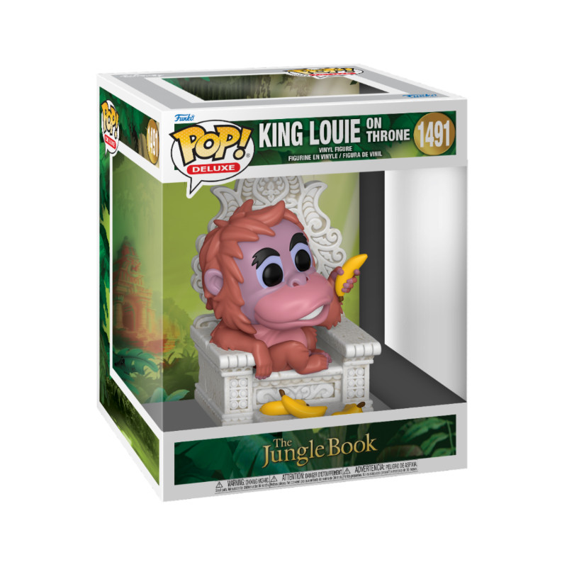 FUNKO POP Deluxe ! 1491 King Louie auf dem Thron – Disney Dschungelbuch