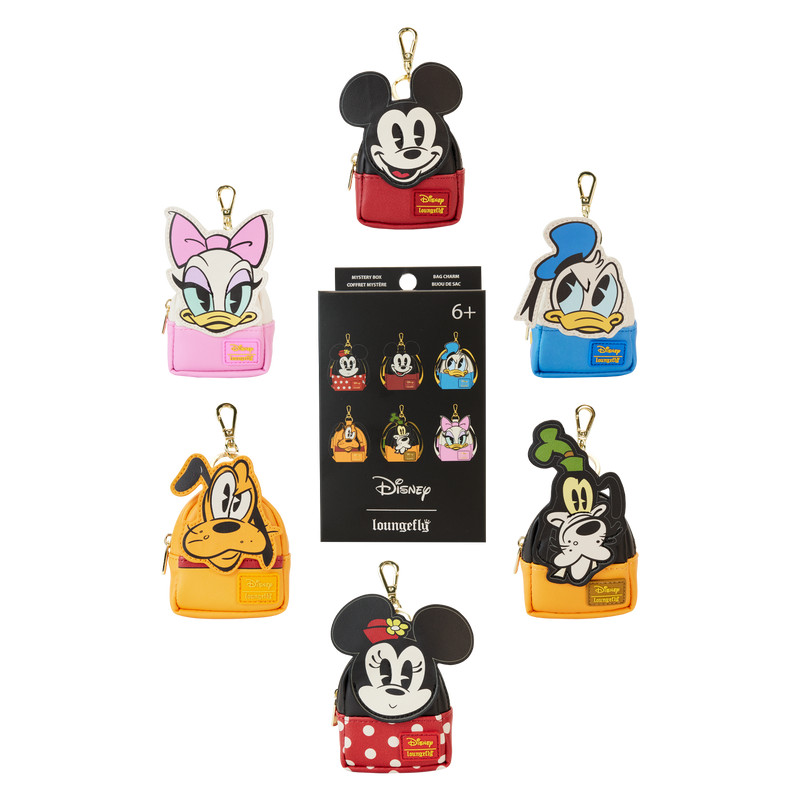 Mickey & Friends Mystery Mini-Rucksack-Schlüsselanhänger - Disney Loungefly