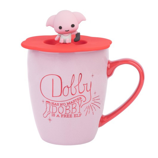 PREMIUM TASSE MIT DECKEL DOBBY - HARRY POTTER