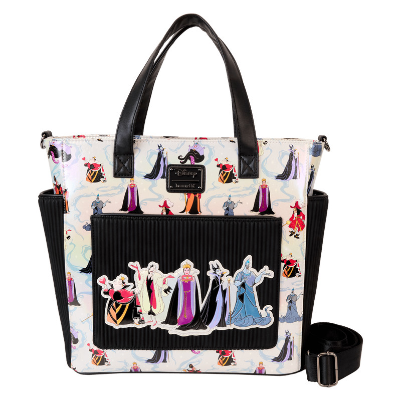 Villains Schillernder wandelbarer Rucksack und Tragetasche - DISNEY LOUNGEFLY