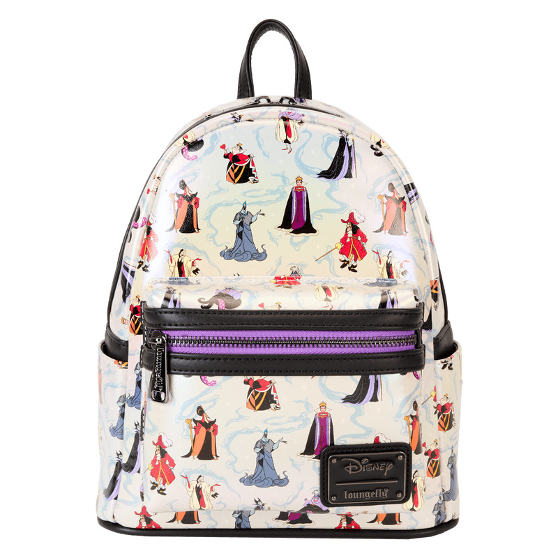 Villains Schillernder Mini-Rucksack - DISNEY LOUNGEFLY