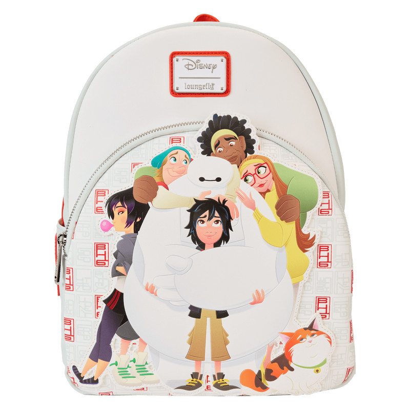 Baymax & Friends Mini-Rucksack - DISNEY LOUNGEFLY Baymax – Riesiges Robowabohu - 10. Jubiläum