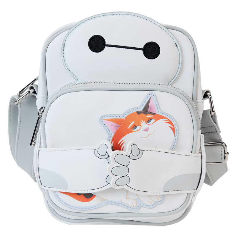 Baymax & Mochi umhängetasche mit Münzbeutel - DISNEY LOUNGEFLY Baymax – Riesiges Robowabohu 10. Jahrestag