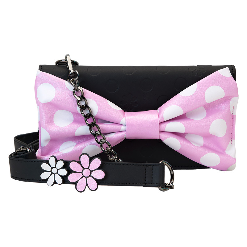 Minnie Maus Floral Rock The Dots Clutch Umhängetasche - DISNEY LOUNGEFLY