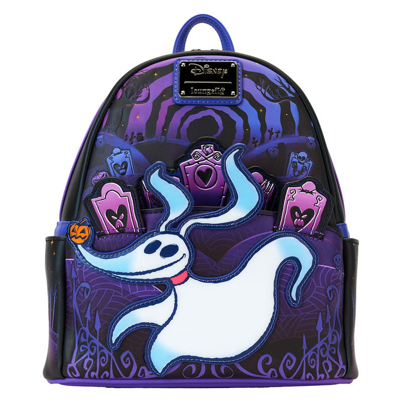 Zero Graveyard Mini-Rucksack mit Licht - DISNEY LOUNGEFLY Nightmare Before Christmas