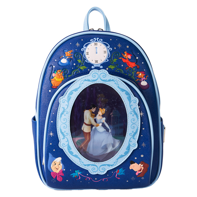 Royal Ball Lentikulär Mini-Rucksack - DISNEY LOUNGEFLY Aschenputtel 75. Jahrestag