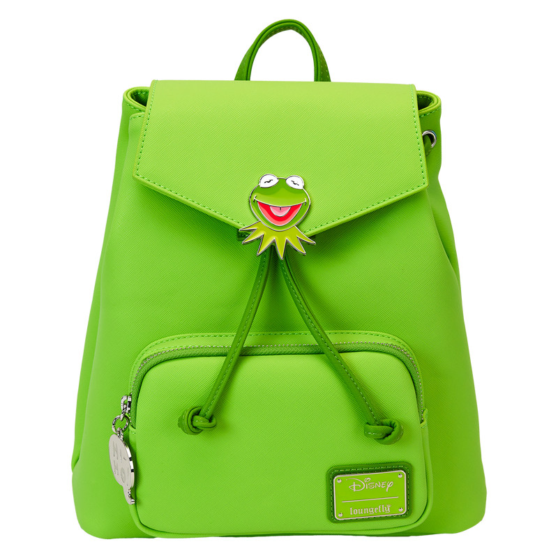 Kermit der Frosch Mini-Rucksack mit Kordelzug - DISNEY LOUNGEFLY Die Muppets