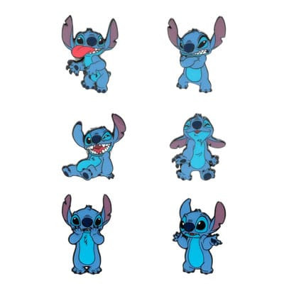 Pin Mystery Box Stitch -Gesichter - Disney Loungefly