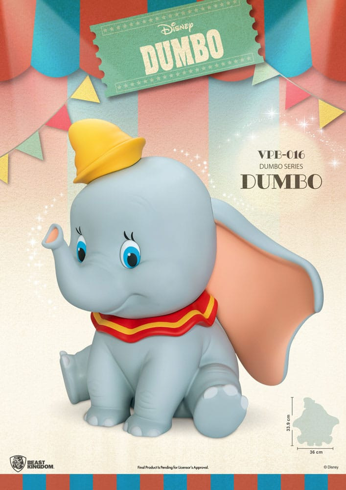 Disney Sparschwein Funktionsfigur Dumbo 34 cm