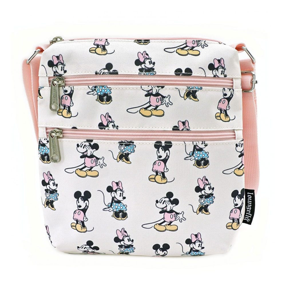 Disney by Loungefly Reisebrieftasche Pastell Minnie Mickey AOP