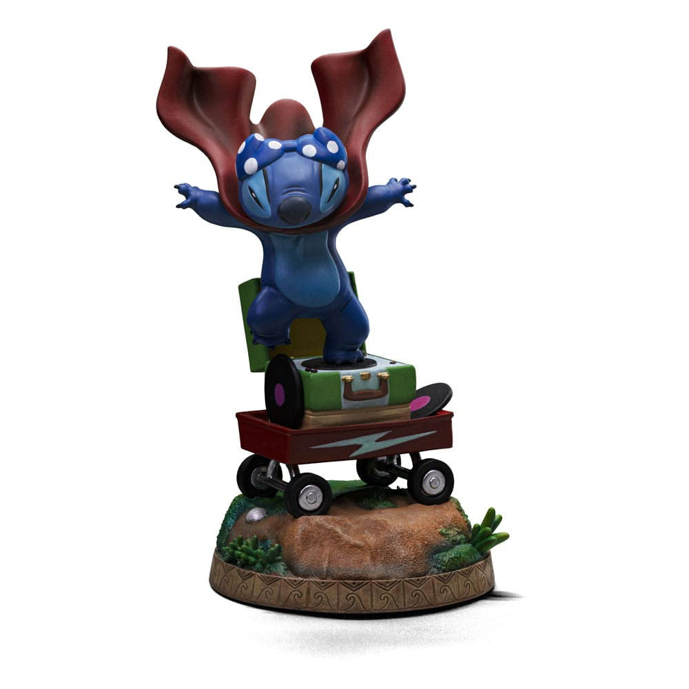 Lilo & Stitch Statue 1/10 Art Scale Stitch Laundry 19 cm