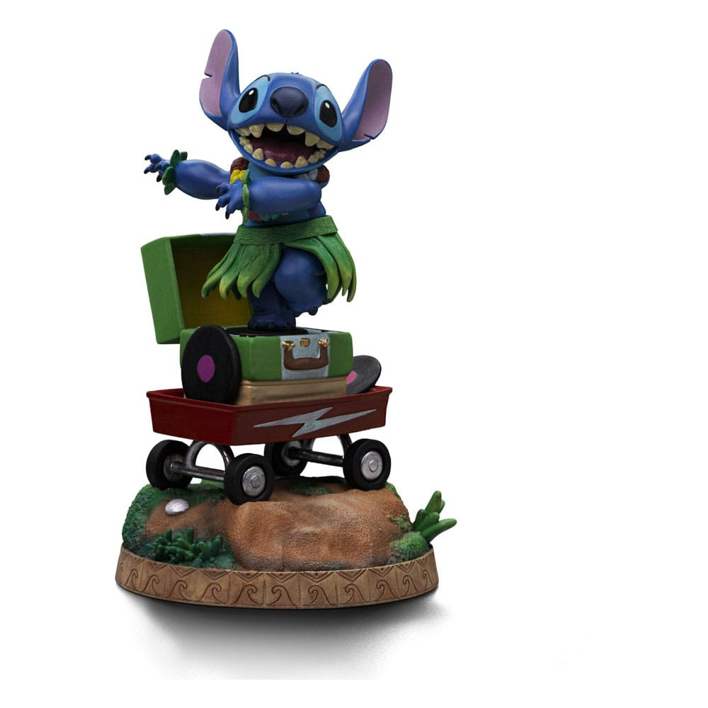 Lilo & Stitch Statue 1/10 Art Scale Stitch Hula 17 cm