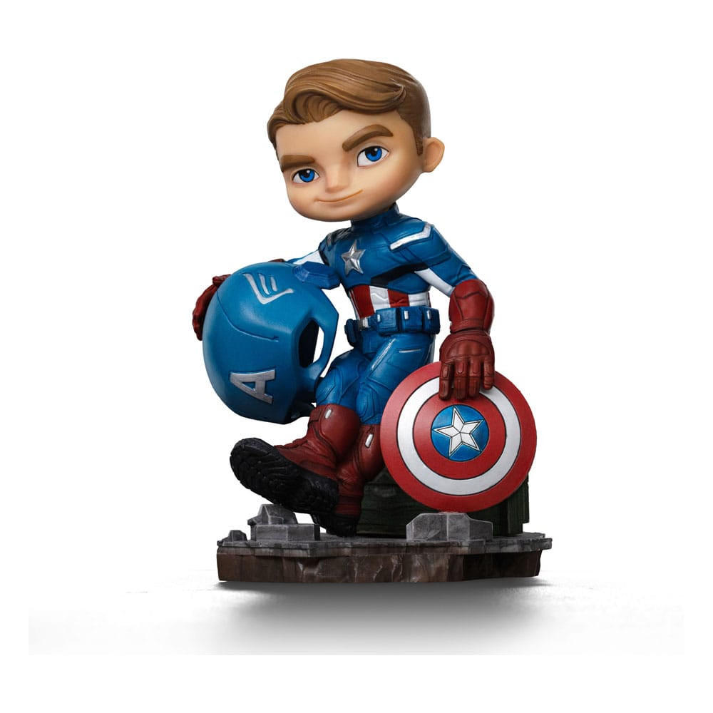 Avengers Infinity Saga Mini Co. PVC-Figur Captain America 14 cm