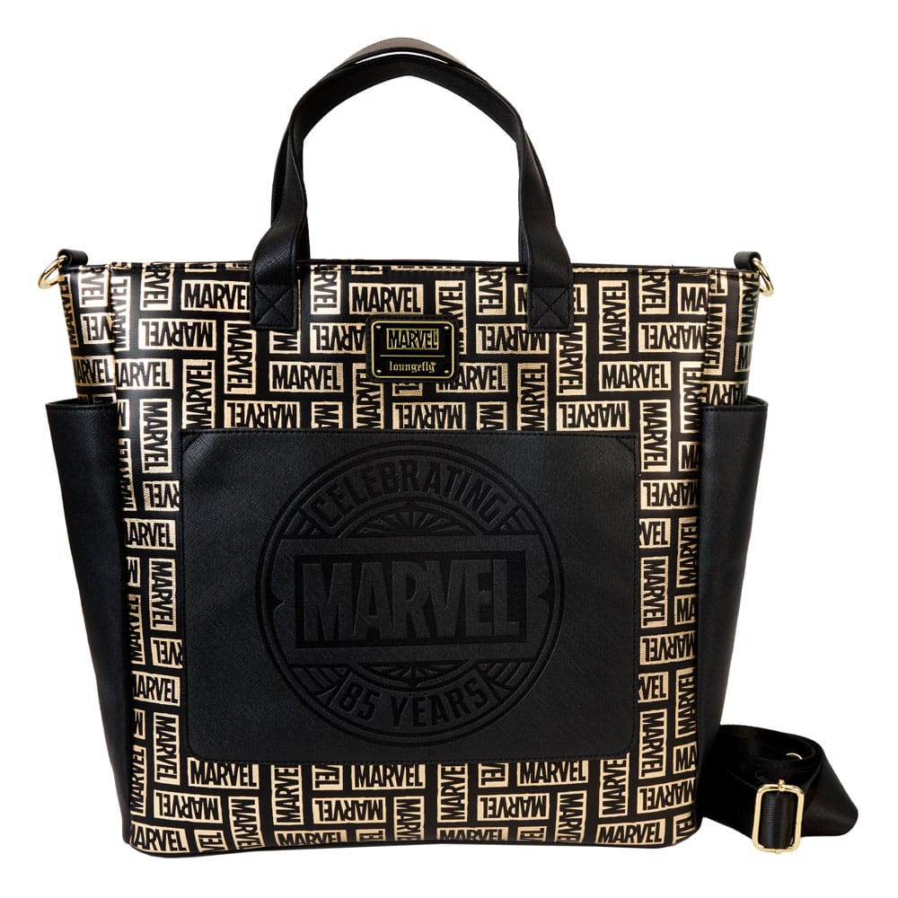 Marvel by Loungefly Logo-Rucksack und Einkaufstasche