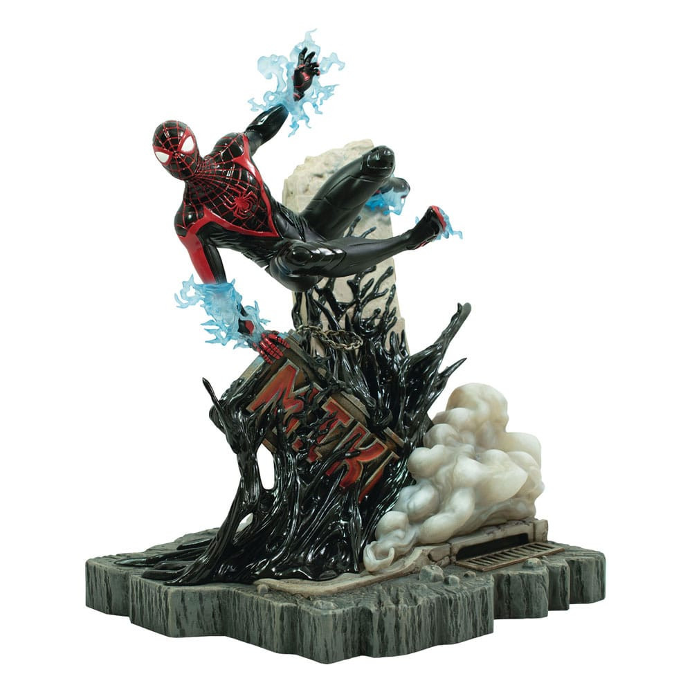 Marvel's Spider-Man 2 Marvel Gallery Deluxe diorama Miles Morales (Gamerverse) 25 cm