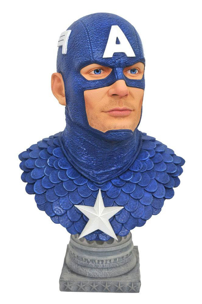 Marvel Comics Legends in 3D büste 1/2 Captain America 25 cm