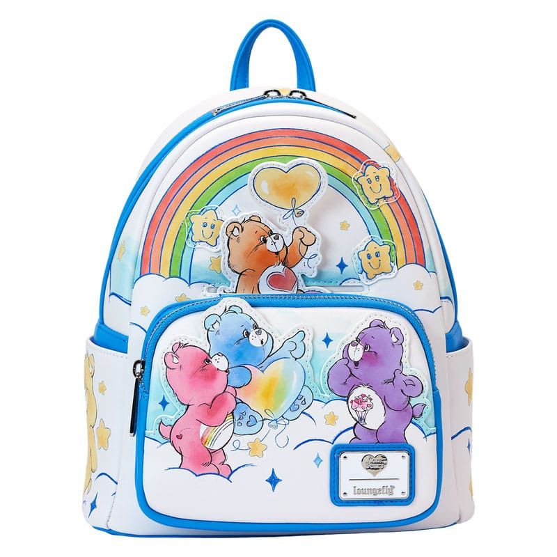 Care Bears von Loungefly Mini-Rucksack in Regenbogenfarben