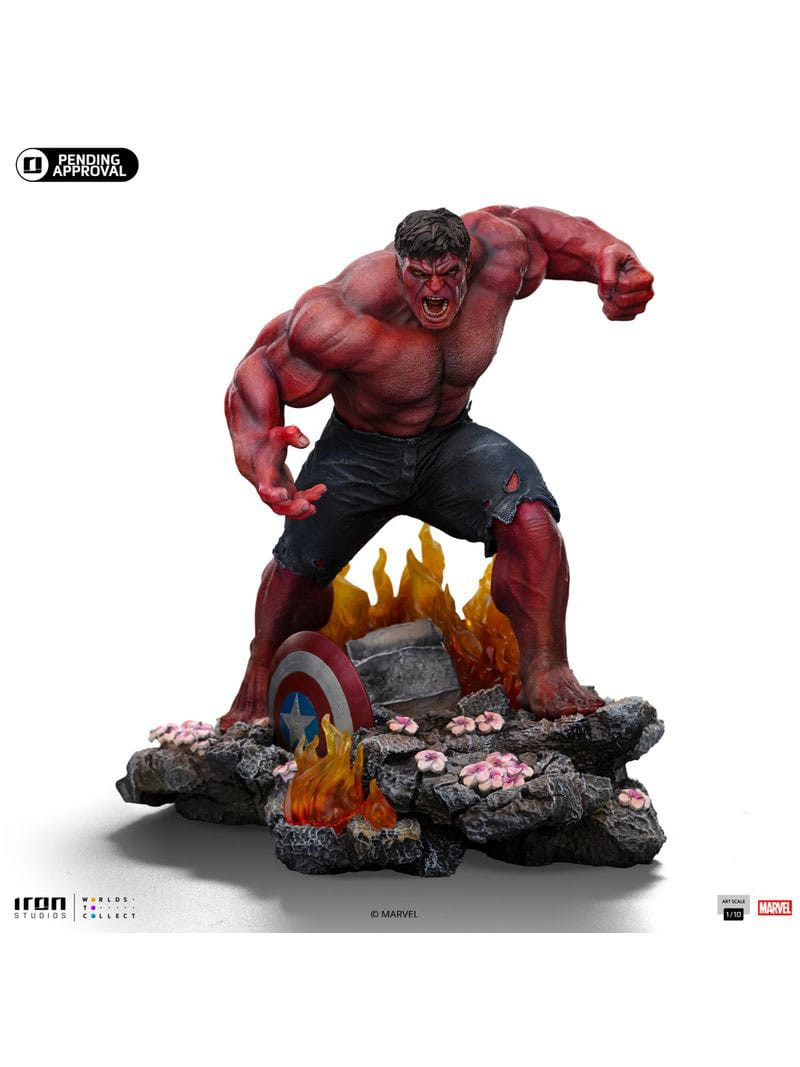 Marvel -Statuette 1/10 Art Scale Red Hulk 23 cm