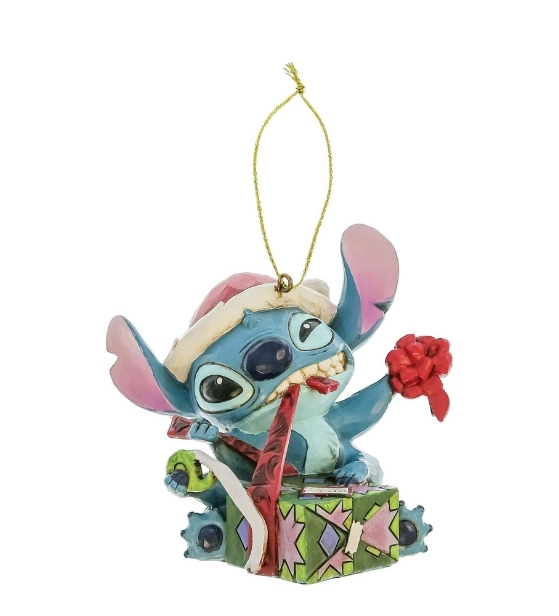 STITCH UNWPACKING GIFT Hängende Ornament - DISNEY TRADITIONS