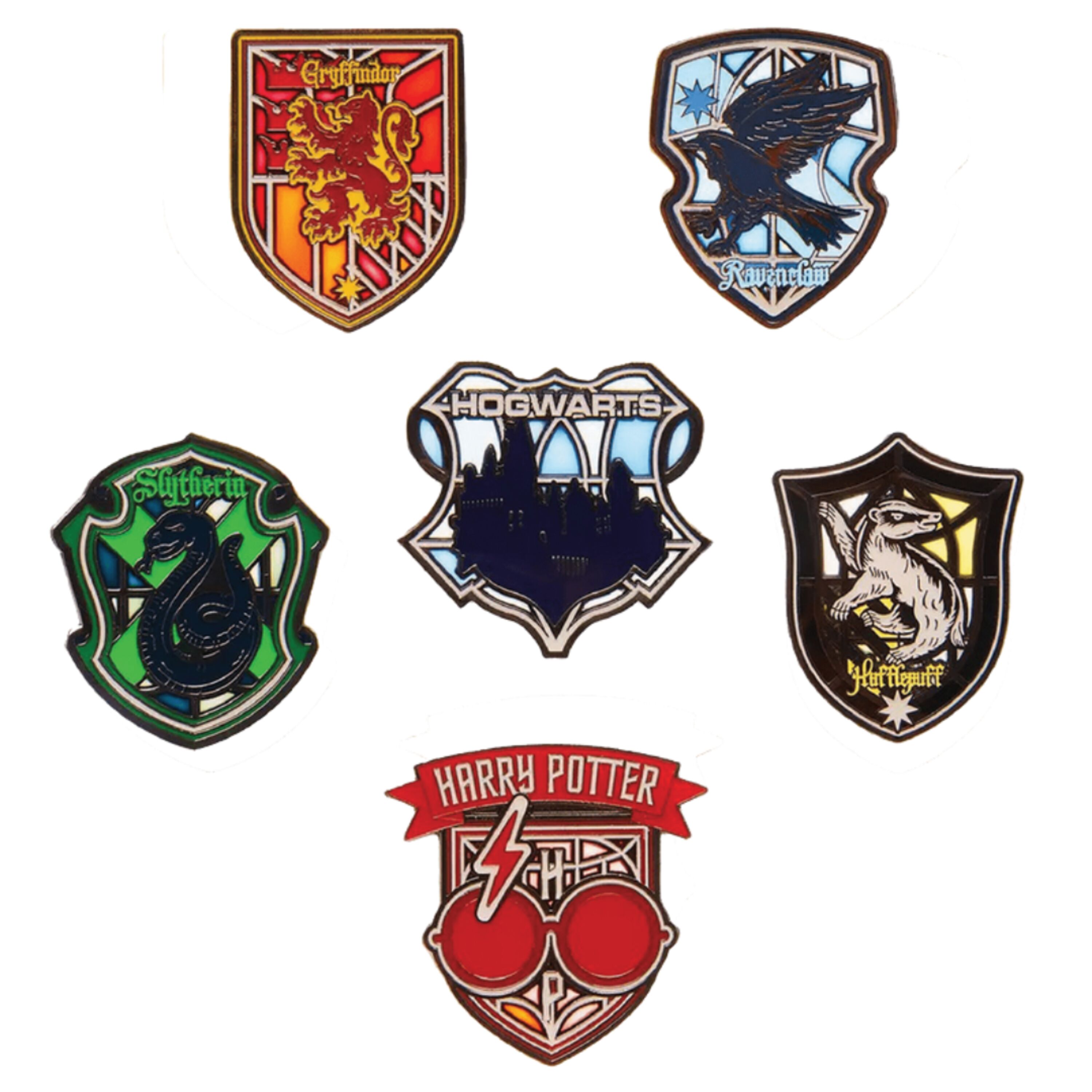 HARRY POTTER BUNTGLAS-MYSTERY-BOX-ANSTECKER - HARRY POTTER LOUNGEFLY