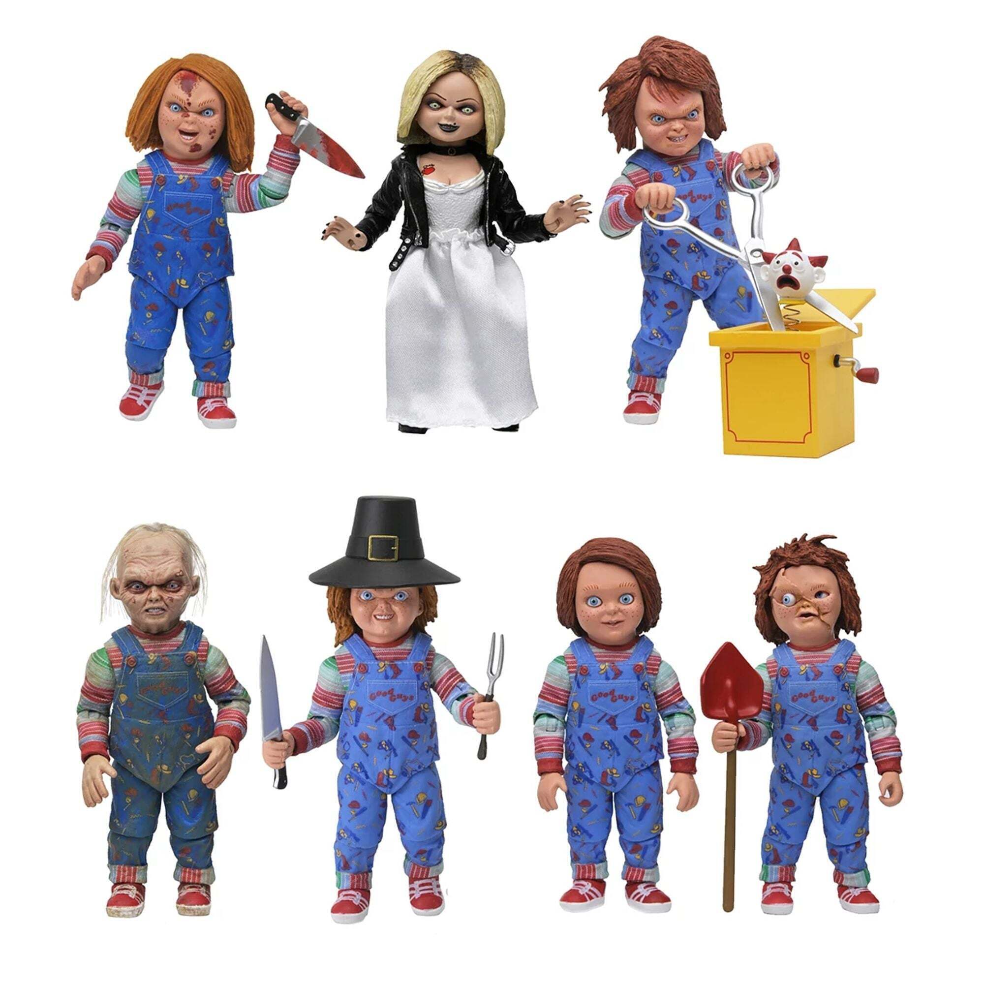 Chucky (Fernsehserie) – 18 cm große Actionfigur – „Good Guy“ Blindbox Serie 2