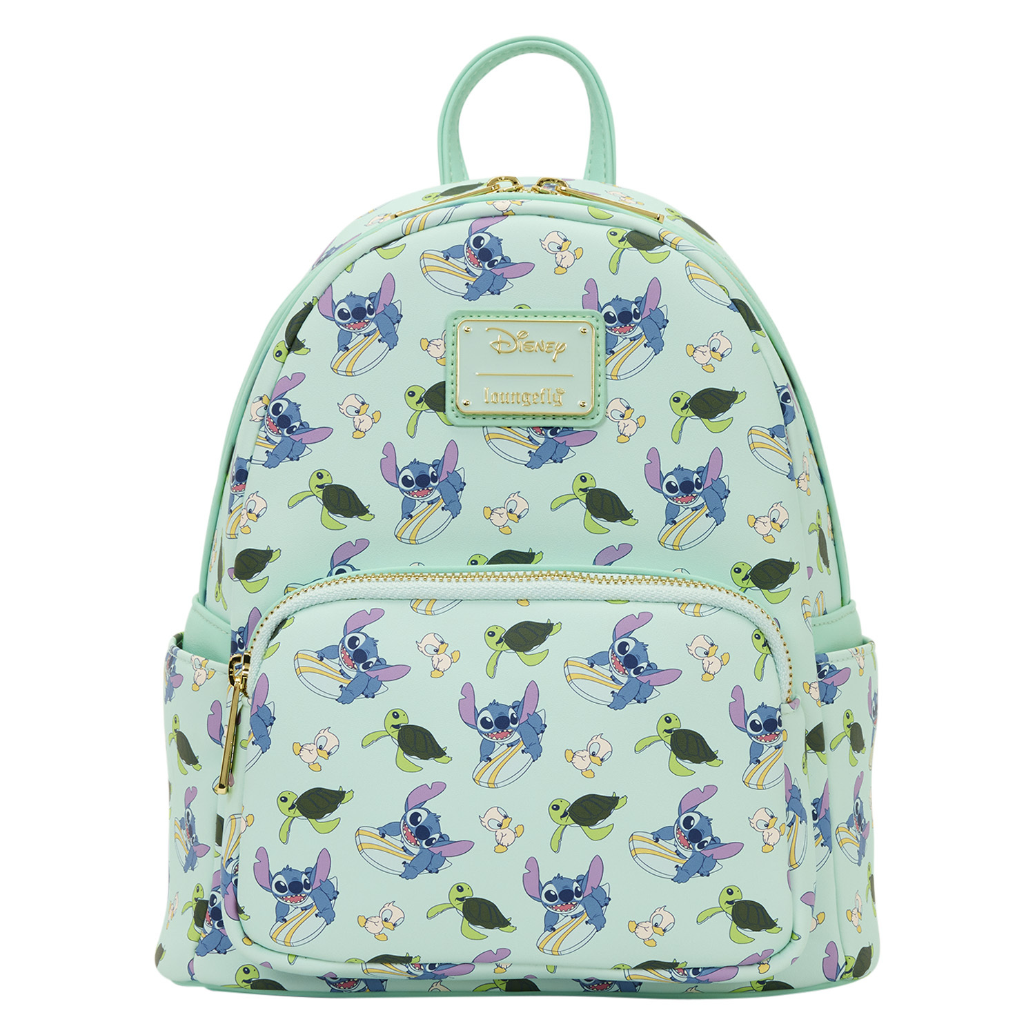 STITCH AND DUCK MINI-RUCKSACK - DISNEY LOUNGEFLY LILO & STITCH