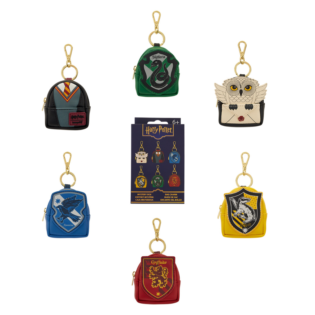 Hogwarts Mystery Mini-Rucksack-Schlüsselanhänger - Harry Potter Loungefly