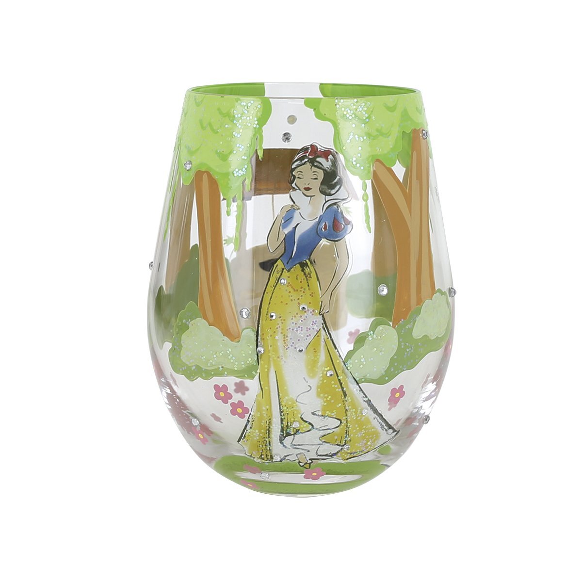 „Und sie lebten glücklich bis an ihr Lebensende“ SCHNEEWITTCHEN Stielloses Glas – Disney Lolita
