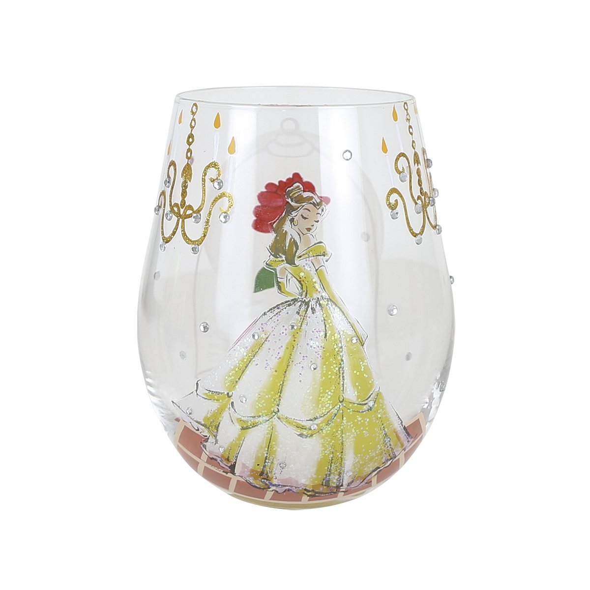 "ENTSCHEIDE DICH ZU TRÄUMEN" BELLE STIEFELOSES GLAS - DISNEY LOLITA